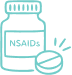 <p>Nonsteroidal Anti-Inflammatory Drugs (NSAIDs)</p>
