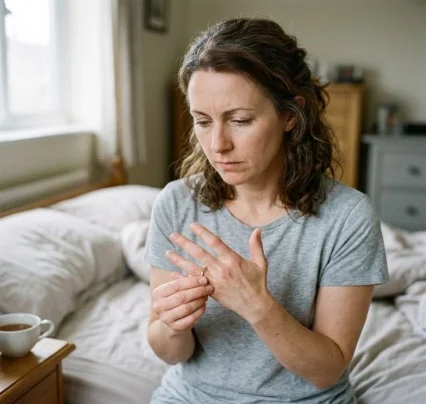 Early morning hand stiffness in rheumatoid arthritis